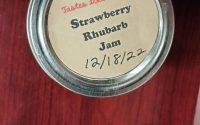 1/2 Pint Strawberry Rhubarb Jam