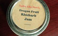 1/2 Pint Dragonfruit Rhubarb Jam