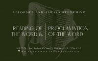 5/12/2024 – The Reading and Proclamation of the Word